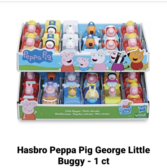 Peppa Pig Peppa's Adventures Peppa and Friends Mini Buggies set of 5 - Picture 8 of 10